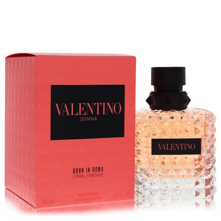 Valentino Donna Born In Roma Coral Fantasy Eau De Parfum Spray By Valentino Brand Perfume & Cologne 100 ml Eau De Parfum Spray