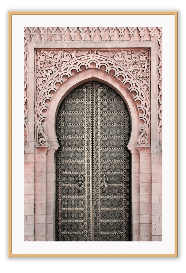 Canvas Print 50x70cm / Natural Marakesh Marakesh Wall Art : Ready to hang framed artwork. Brand