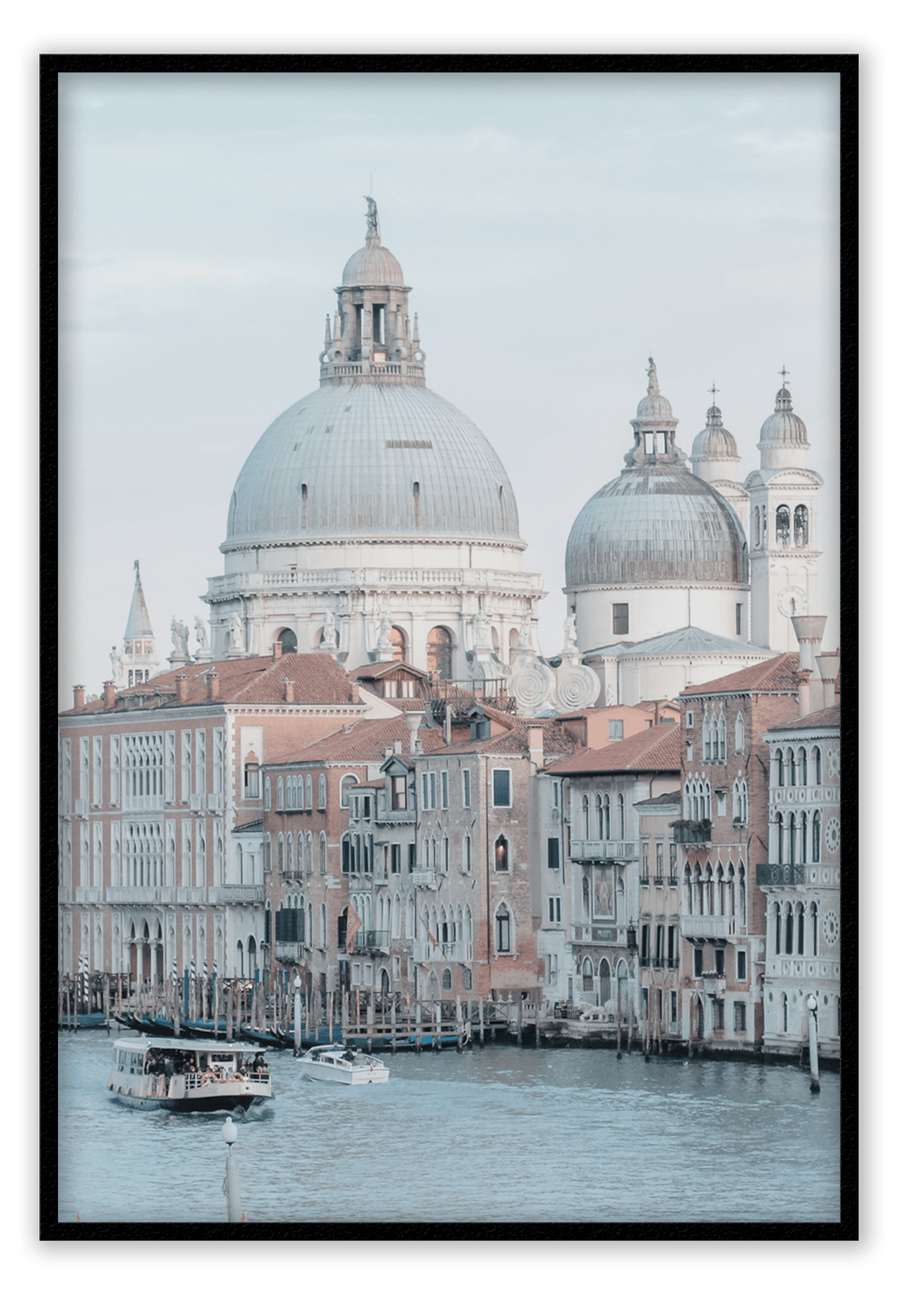 Canvas Print 50x70cm / Black San Marco San Marco Framed Prints Brand