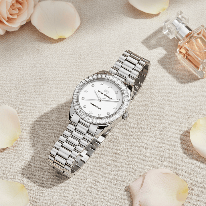 Chiara Ferragni Everyday Silver Watch Brand Quartz Watches