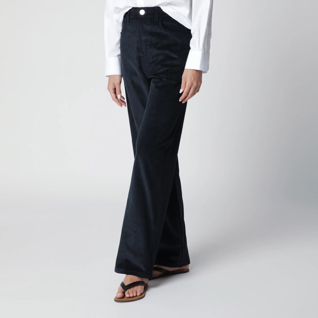 Róhe - Midnight Blue Corduroy Trousers Brand 34  FR