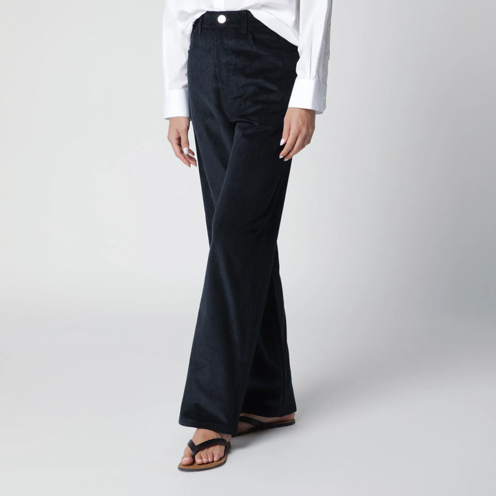 Róhe - Midnight Blue Corduroy Trousers Brand 34  FR