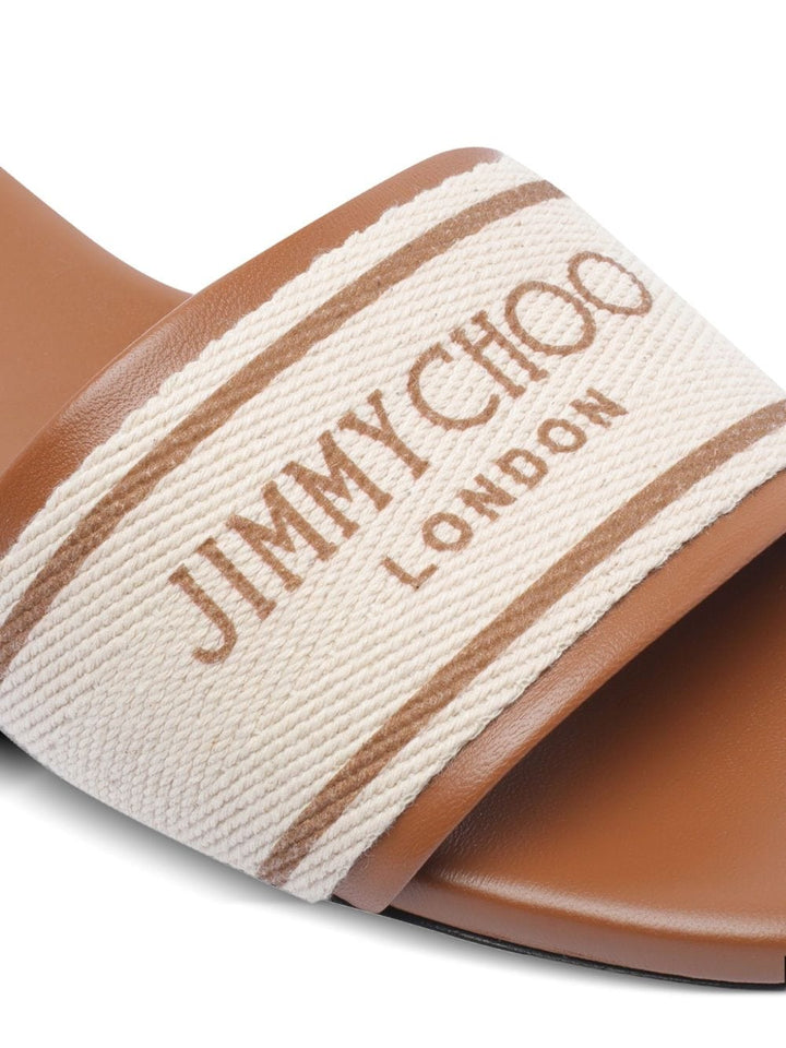 Jimmy Choo Sandals Jimmy Choo Sandals Leather Brown Jimmy Choo Sandals Leather Brown Brand