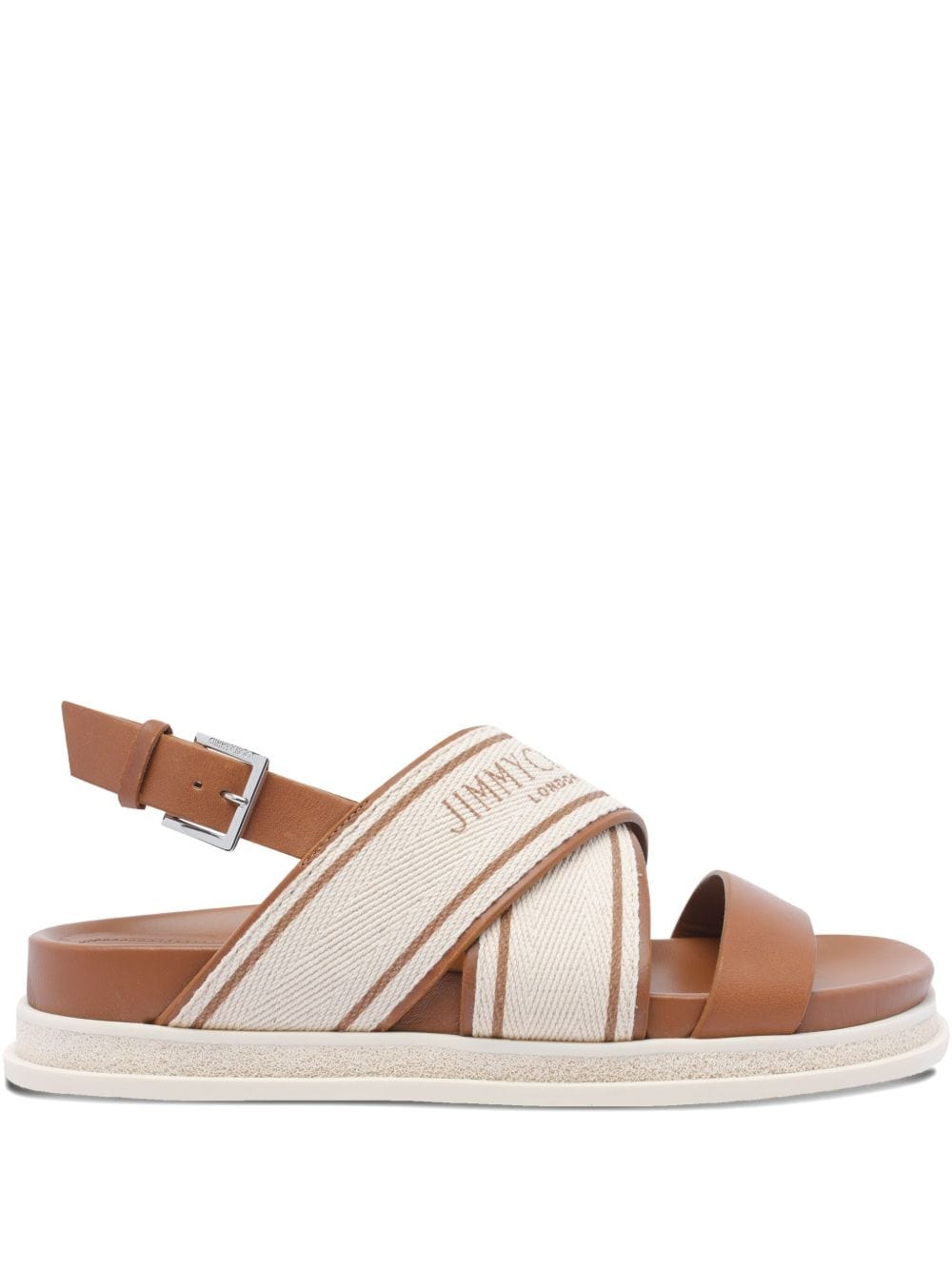 Jimmy Choo Sandals Jimmy Choo Sandals Leather Brown Jimmy Choo Sandals Leather Brown Brand