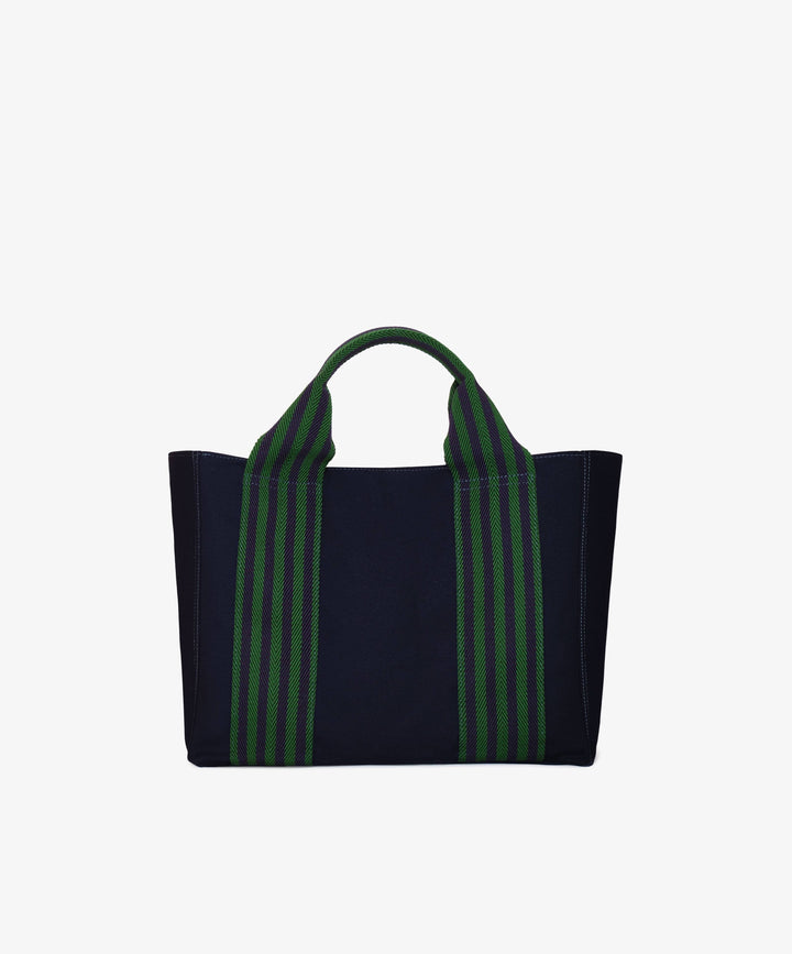 Satchel Bag My Style Bags Heritage Beach Bag in Blue Brand