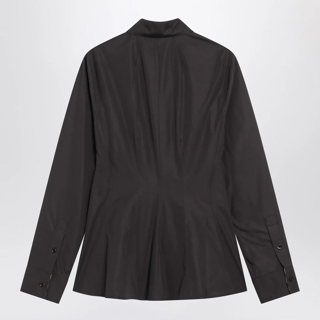 Burberry - Brown cotton shirt Brand Shirt
