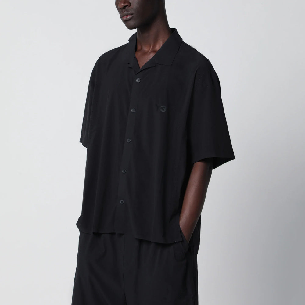 adidas Y-3 - Ultralight Woven loose-fit shirt in black Brand Shirts & Tops L
