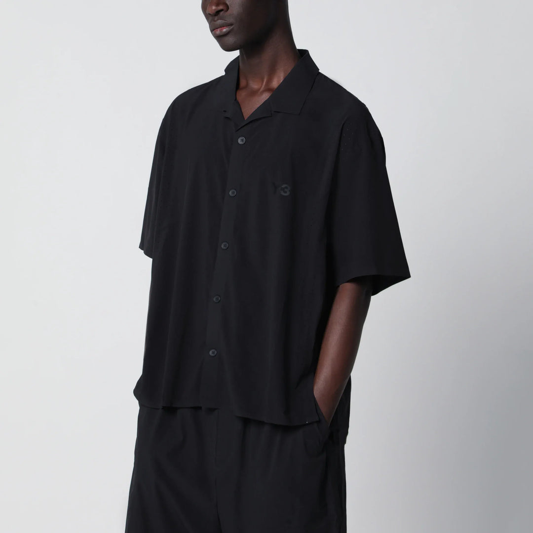 adidas Y-3 - Ultralight Woven loose-fit shirt in black Brand Shirts &amp; Tops L