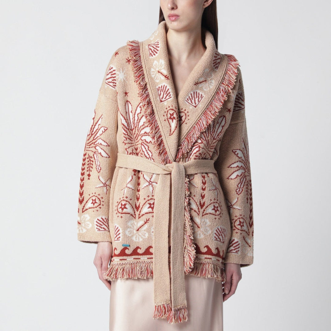 Shirts & Tops Alanui - Echoes Of The Island sand-colored cardigan Brand