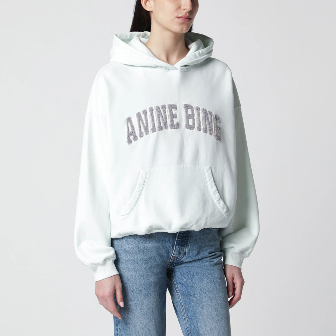ANINE BING - Harvey hoodie mint green Brand Shirts &amp; Tops XS