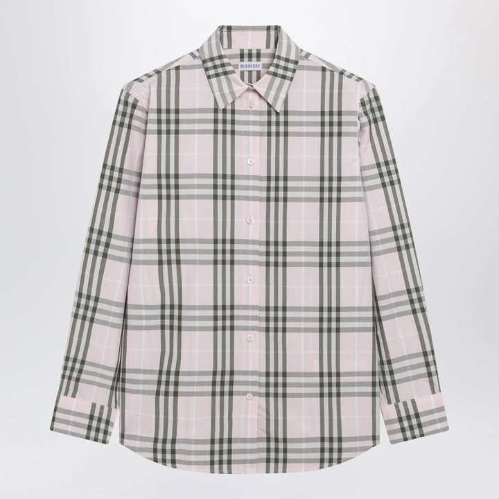 Shirts &amp; Tops 10 UK Burberry - Pink cotton Check pattern shirt Brand