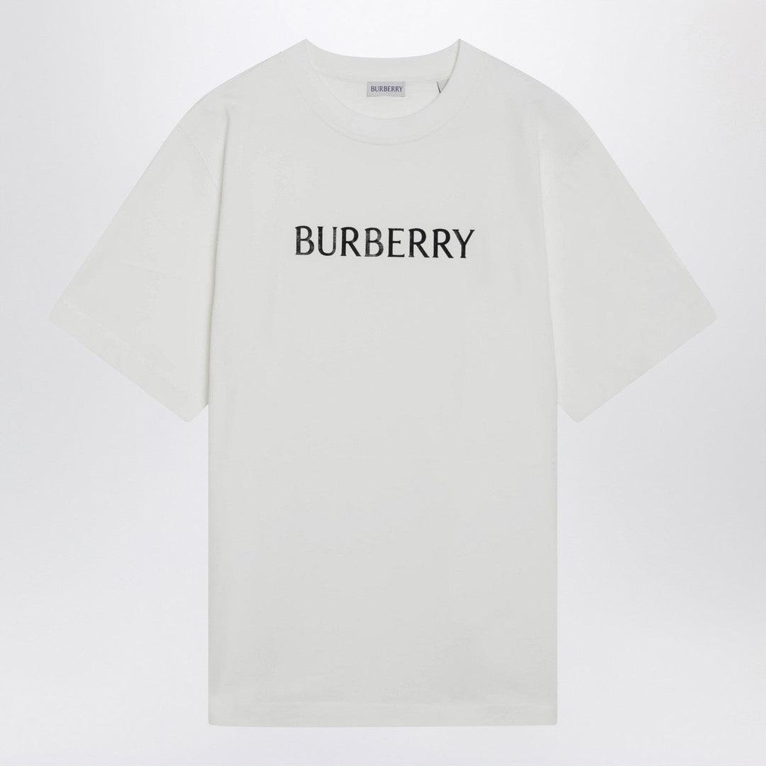 Shirts &amp; Tops Burberry - White T-shirt with logo print Brand