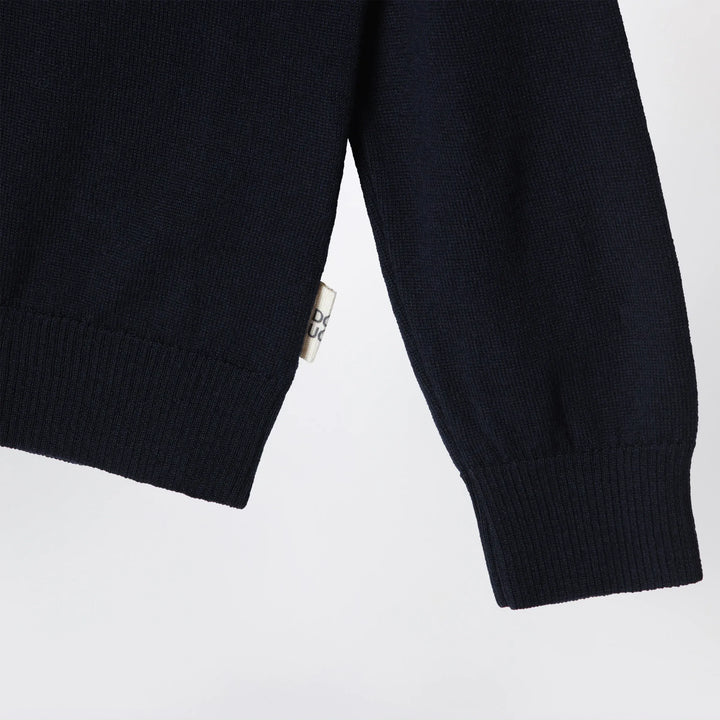 Douuod - Blue wool polo shirt Brand Shirts &amp; Tops