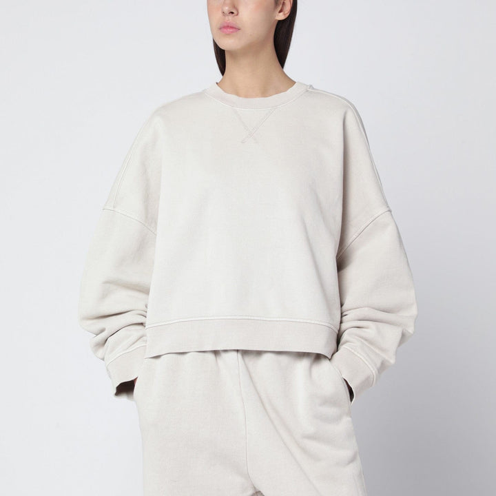 Shirts &amp; Tops Entire Studios - Oversized white crewneck sweatshirt Brand