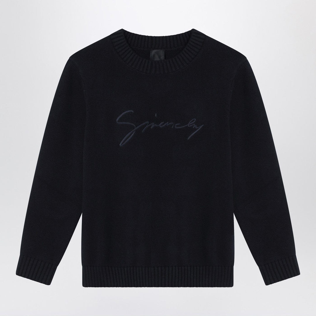 Shirts & Tops 10 Givenchy - Blue cotton and cashmere sweater Brand