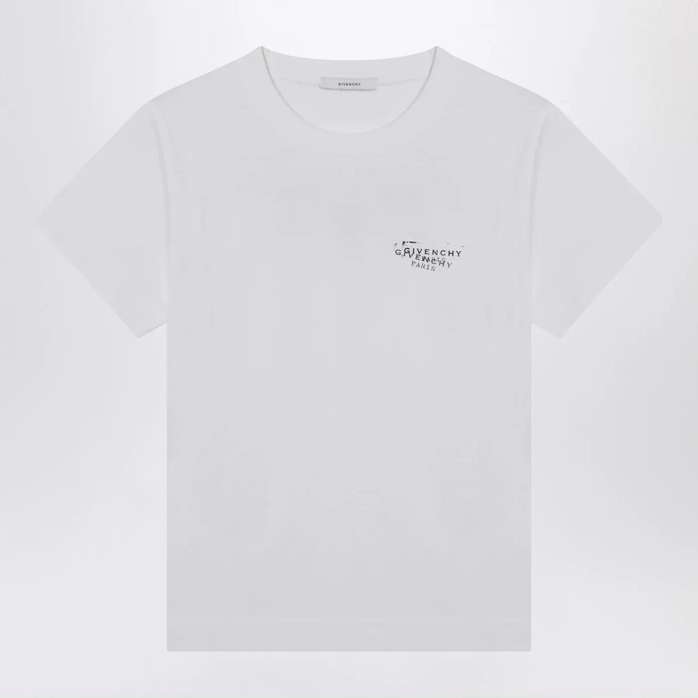 Givenchy - White cotton T-shirt with logo print Brand Shirts & Tops M