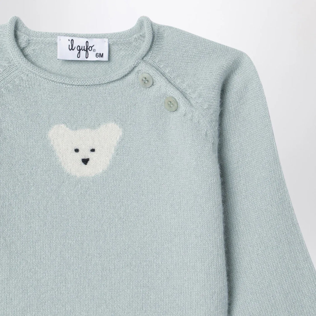 Il Gufo - Light green wool pullover Brand Shirts &amp; Tops 6M