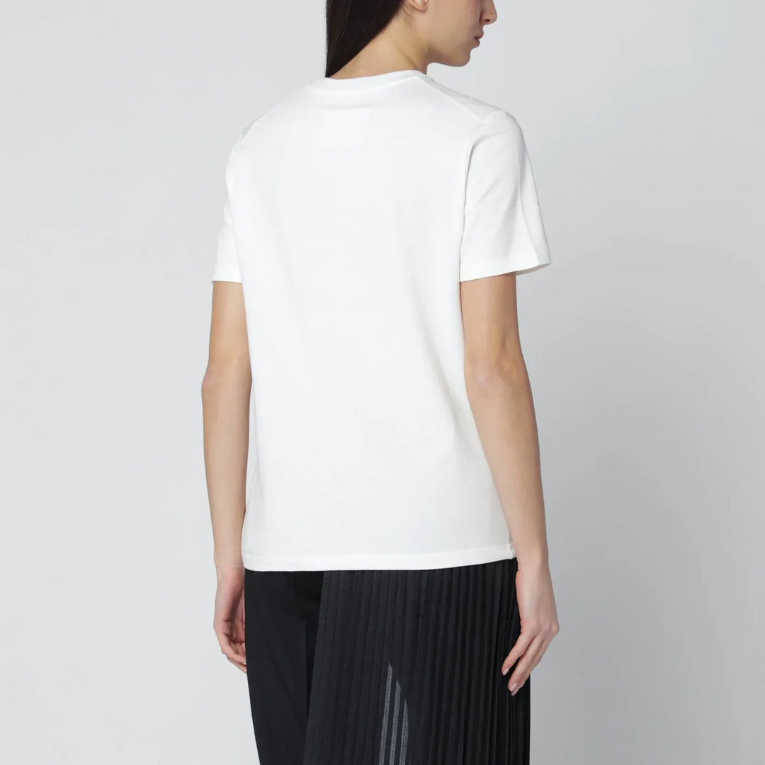 Jil Sander - White T-shirt with logo print Brand Shirts &amp; Tops