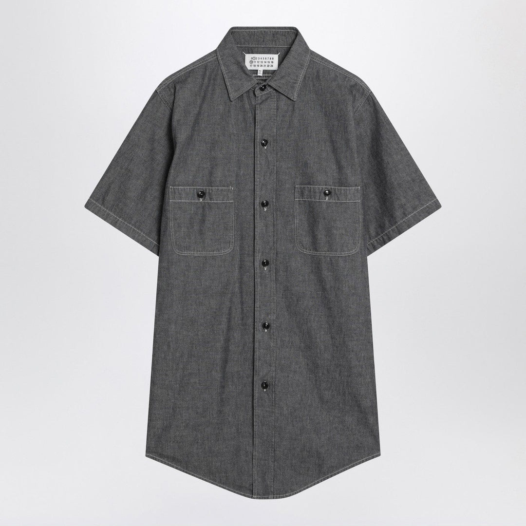 Shirts &amp; Tops 39 Maison Margiela - Gray cotton shirt Brand