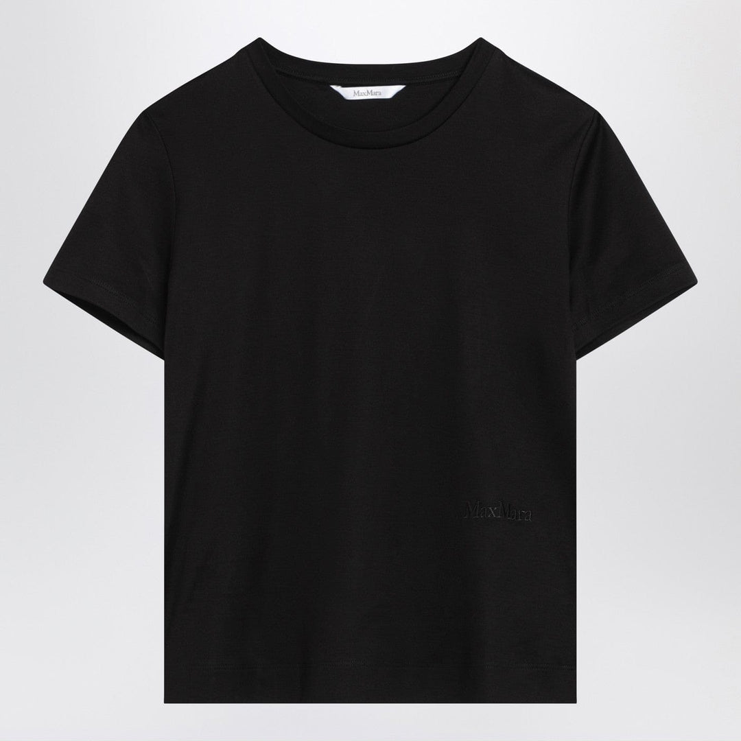 Shirts &amp; Tops XS Max Mara - Black cotton T-shirt Brand
