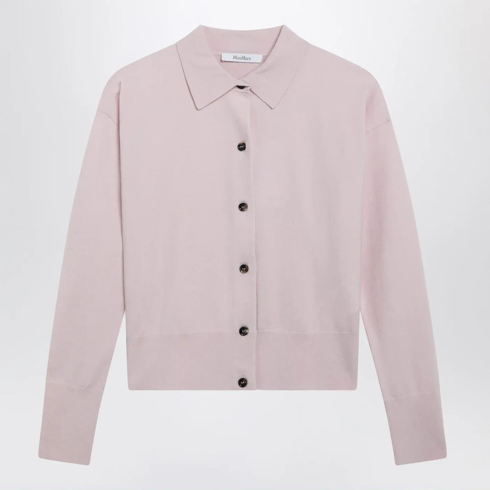 Max Mara - Pink wool-blend cardigan Brand Shirts & Tops S