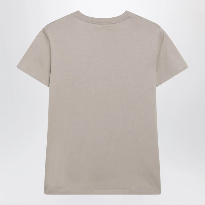Max Mara - Sand cotton jersey T-shirt Brand Shirts &amp; Tops