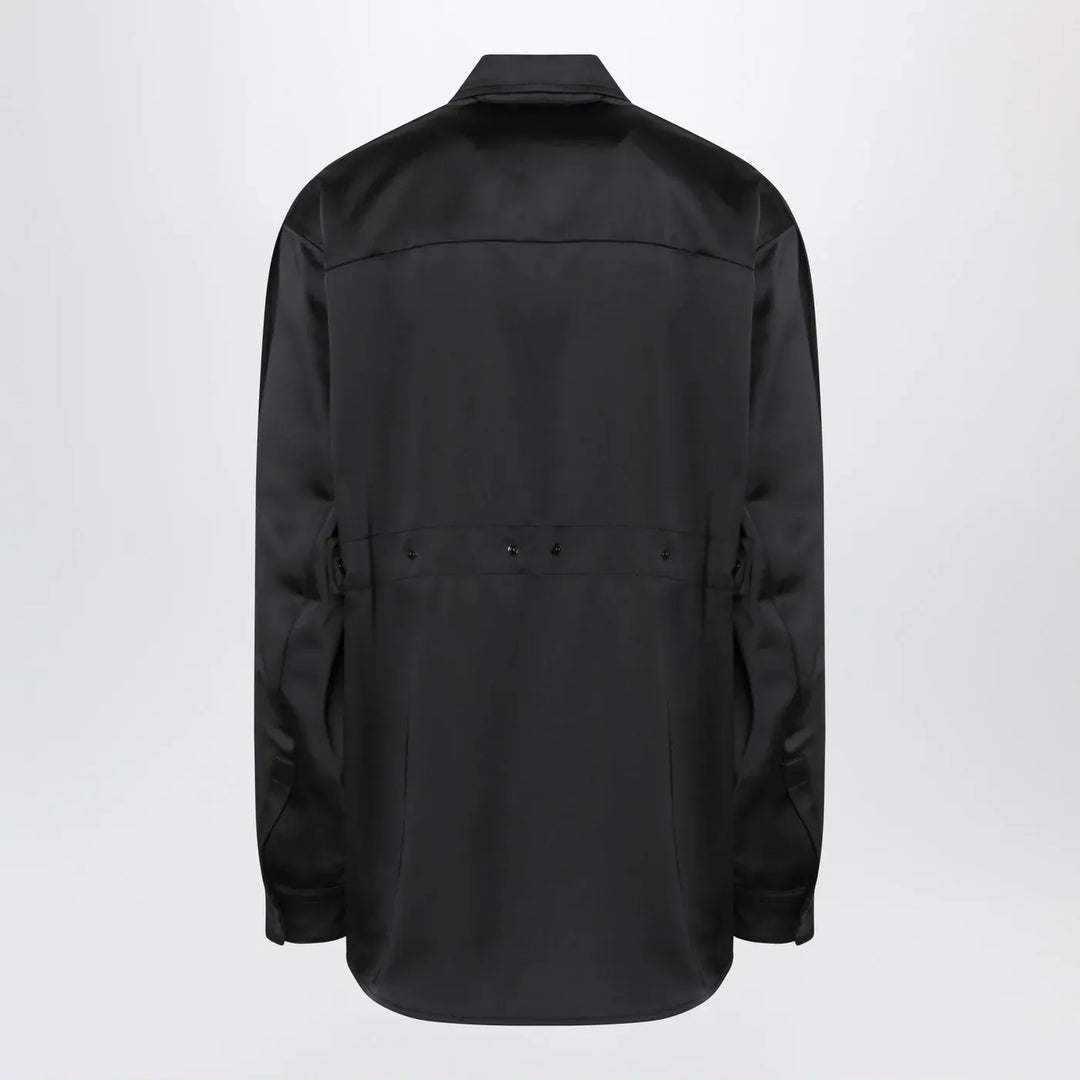 Moncler X Edward Enninful - Black long-sleeve shirt Brand Shirts &amp; Tops