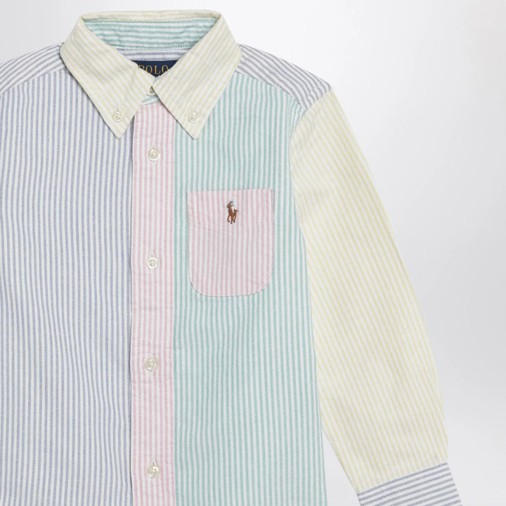Polo Ralph Lauren - Colour-block striped button-down shirt Brand Shirts &amp; Tops S