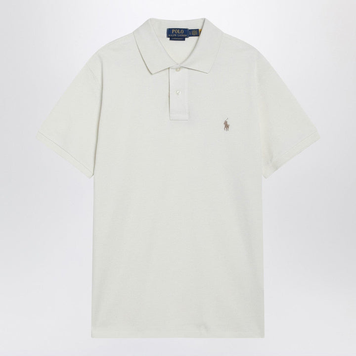 Shirts &amp; Tops Polo Ralph Lauren - Cream-colored cotton Custom Slim-Fit polo shirt Brand