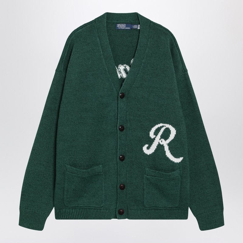 Shirts &amp; Tops Polo Ralph Lauren - Forest green cardigan with Ralph logo - XL Brand