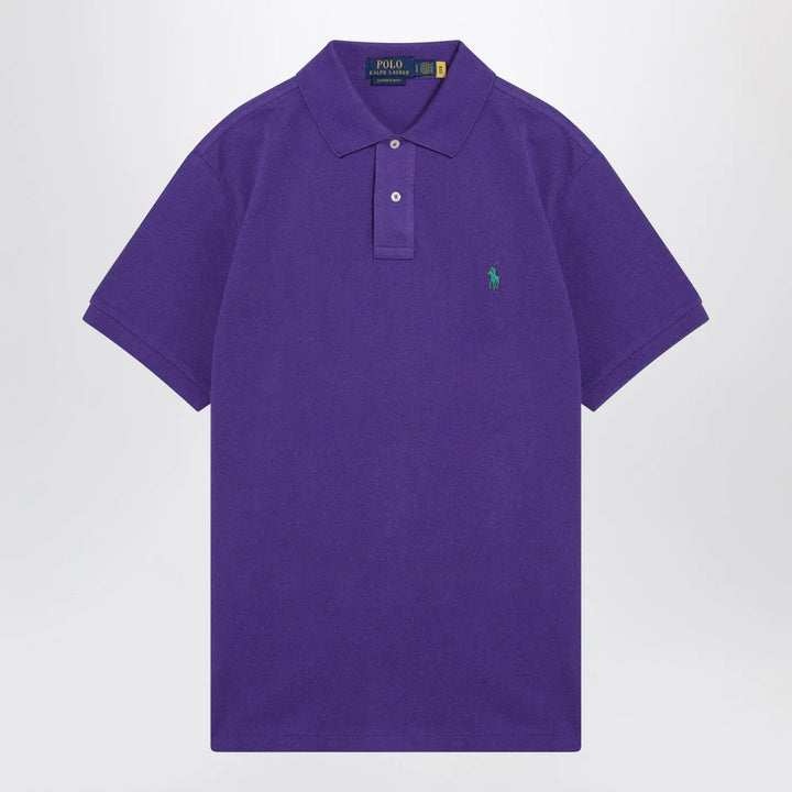 Polo Ralph Lauren - Purple cotton Custom Slim-Fit polo shirt Brand Shirts &amp; Tops S