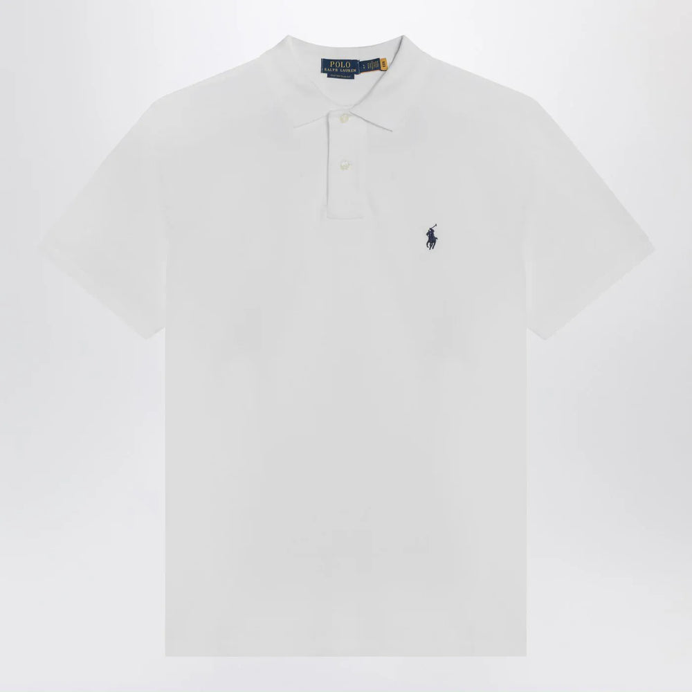 Polo Ralph Lauren - White cotton Custom Slim-Fit polo Brand Shirts & Tops S