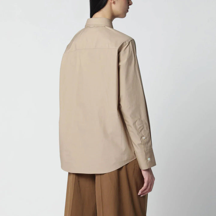Róhe - Beige shirt with double collar Brand Shirts &amp; Tops 36  FR