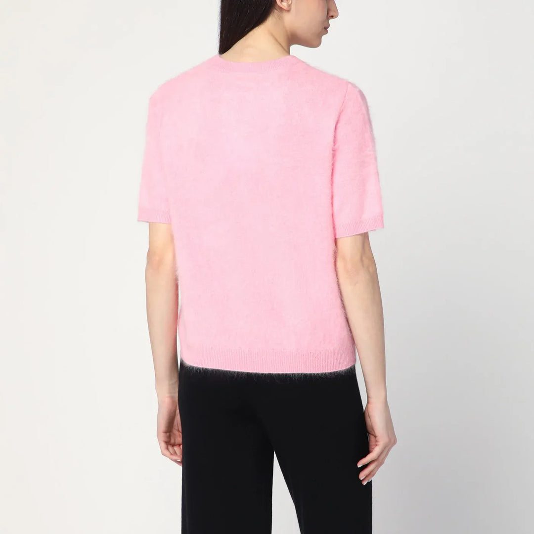 Soft Goat - Pink brushed cashmere sweater Brand Shirts &amp; Tops L