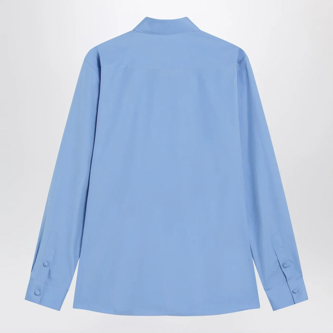 Valentino - Light blue cotton shirt Brand Shirts &amp; Tops 40