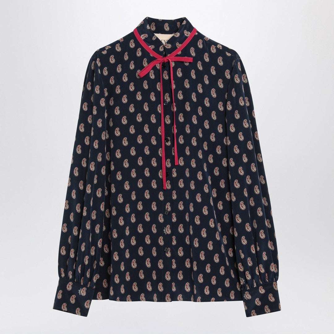 Shirts & Tops Valentino - Silk shirt with Paisley print Brand