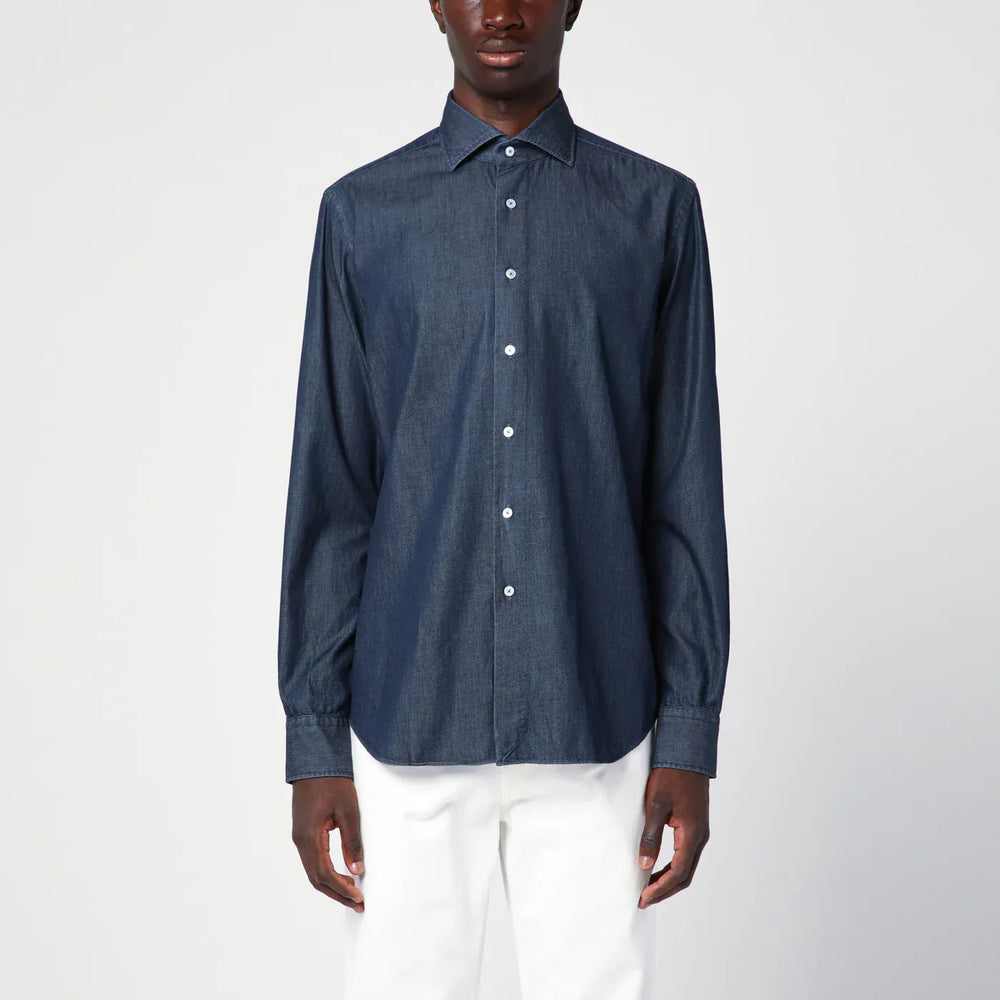 XACUS - Blue denim Casual shirt Brand Shirts & Tops 43
