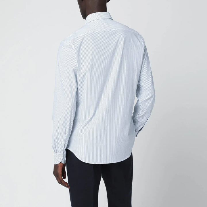 XACUS - White striped Tailor Fit shirt Brand Shirts &amp; Tops