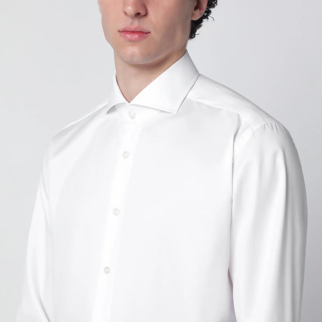 XACUS - White Travel Tailor Fit shirt Brand Shirts &amp; Tops