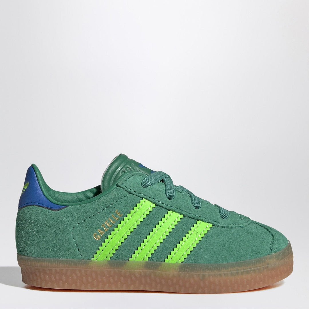 Shoes 22 adidas Originals - Green Gazelle sneaker with elastic laces Brand