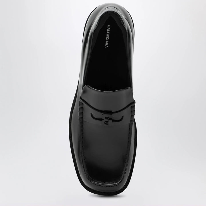 Balenciaga - Comfy loafers in shiny calfskin leather black Brand Shoes