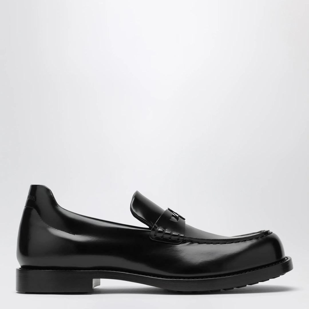 Balenciaga - Comfy loafers in shiny calfskin leather black Brand Shoes 40 IT