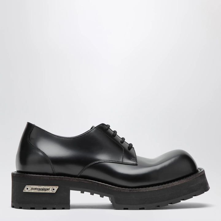 Balenciaga - Denom derby shoes in calfskin leather Brand Shoes 41 IT