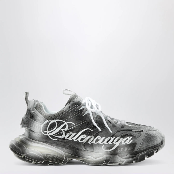 Balenciaga - Track Stencil Logo sneakers in black/white Brand Shoes 36 IT