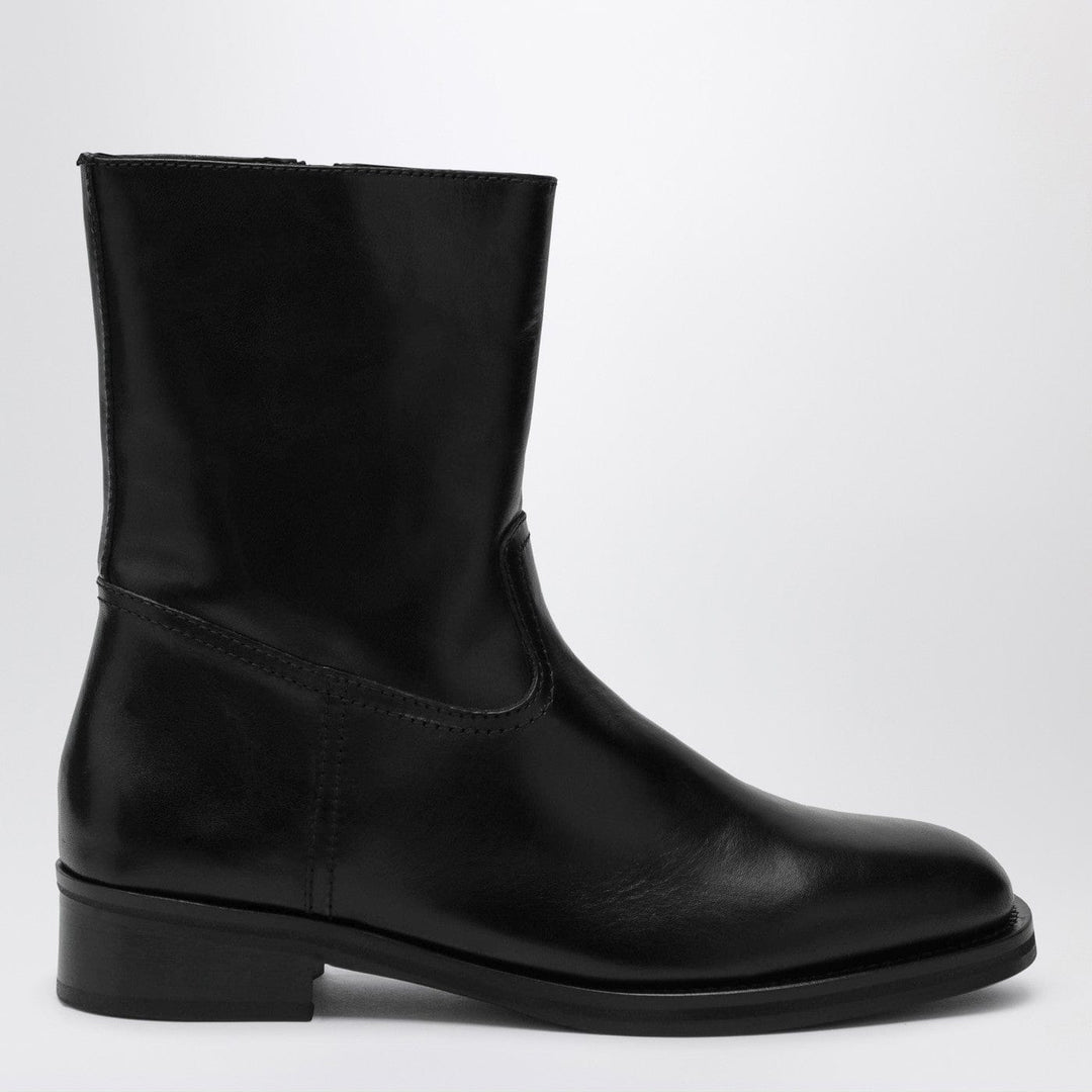 Daryl ankle boots in black leather Brand Shoes