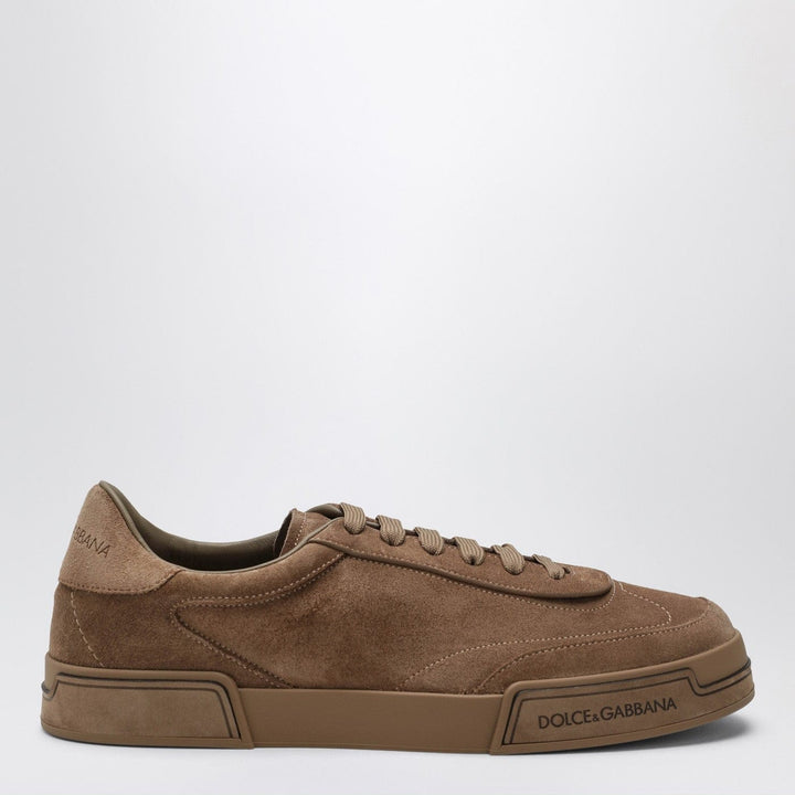 Shoes Dolce&amp;Gabbana - Portofino Light sneakers in hazelnut suede Brand
