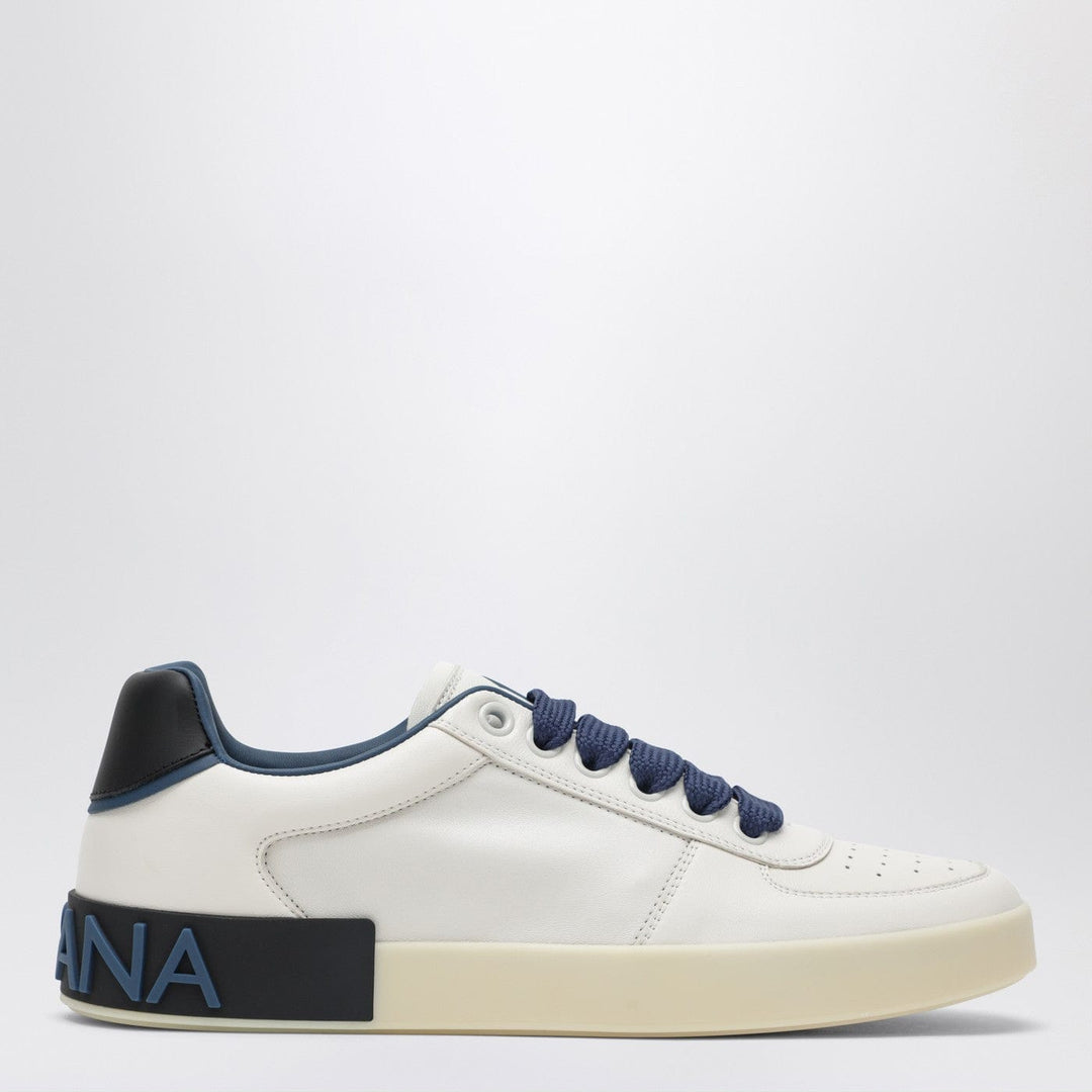 Shoes Dolce&Gabbana - Portofino sneakers white/denim blue Brand