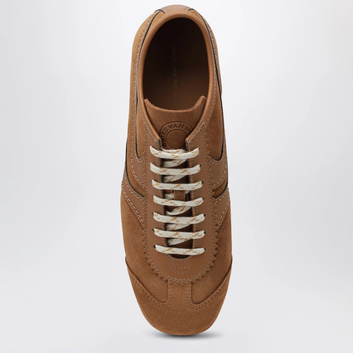 Dries Van Noten - Brown leather and suede Sneakers Brand Shoes