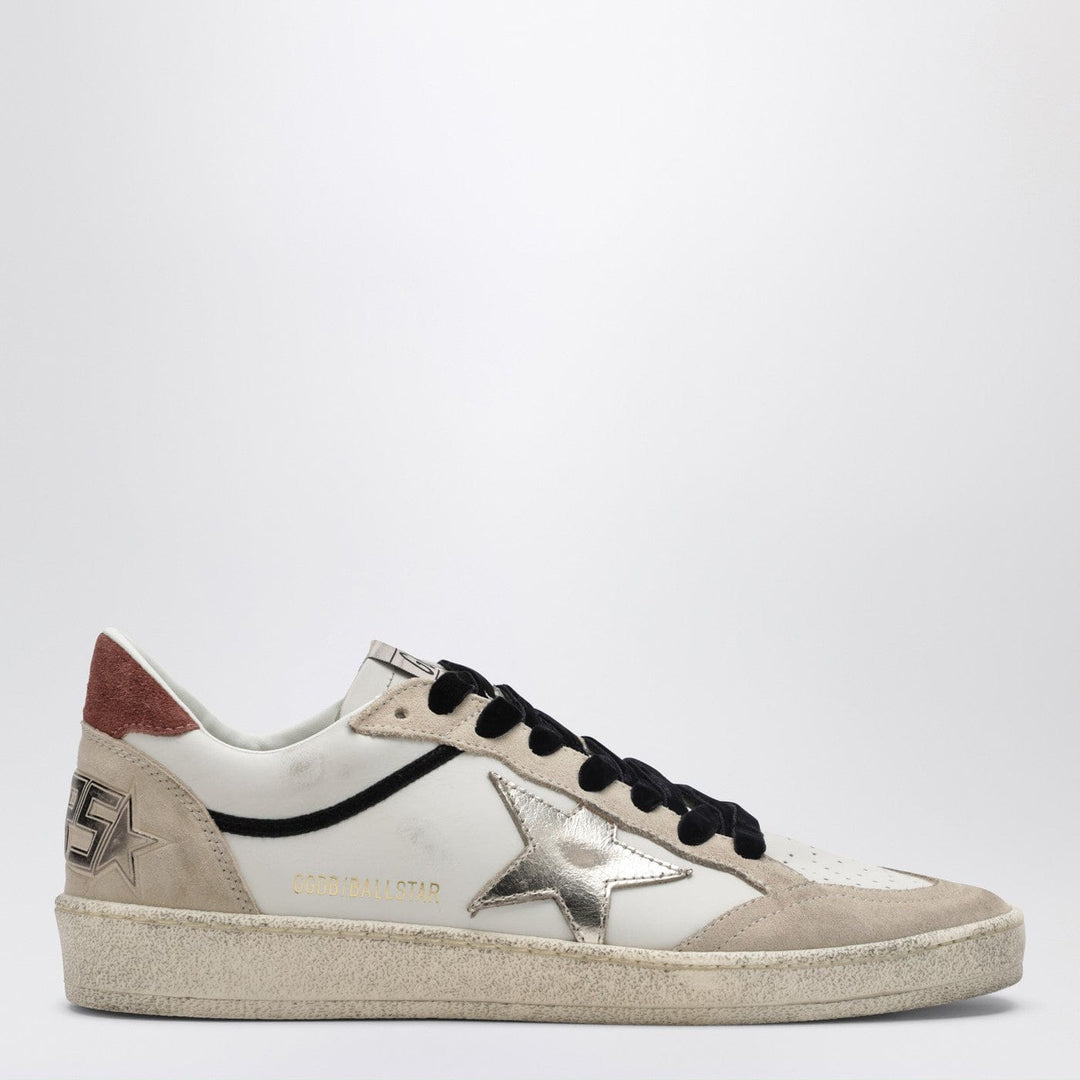 Shoes Golden Goose - Ball Star sneakers white/beige/platinum/rust Brand