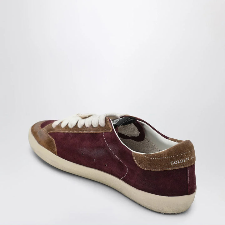 Golden Goose - Bordeaux/white/brown Super Star Sneakers Brand Shoes